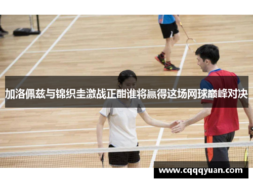 加洛佩兹与锦织圭激战正酣谁将赢得这场网球巅峰对决